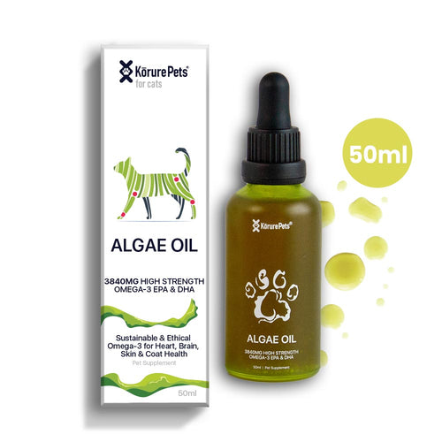 Kōrure Pets - New Zealand Algae Oil for Cats 50ml