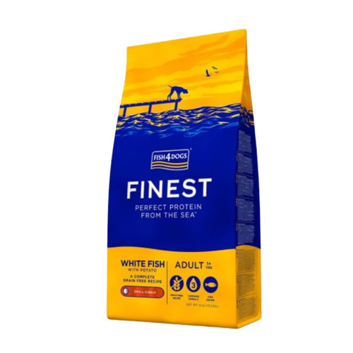 Fish4Dogs Finest Fish Gluten-Free Hypoallergenic Adult Dog Food (Small)
