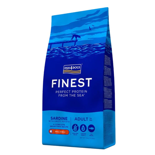 Fish4Dogs Finest Fish Gluten-Free Hypoallergenic Adult Dog Food (Small)
