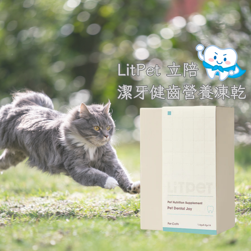 LitPet Dental Joy – Freeze-Dried Dental Pellets for cats