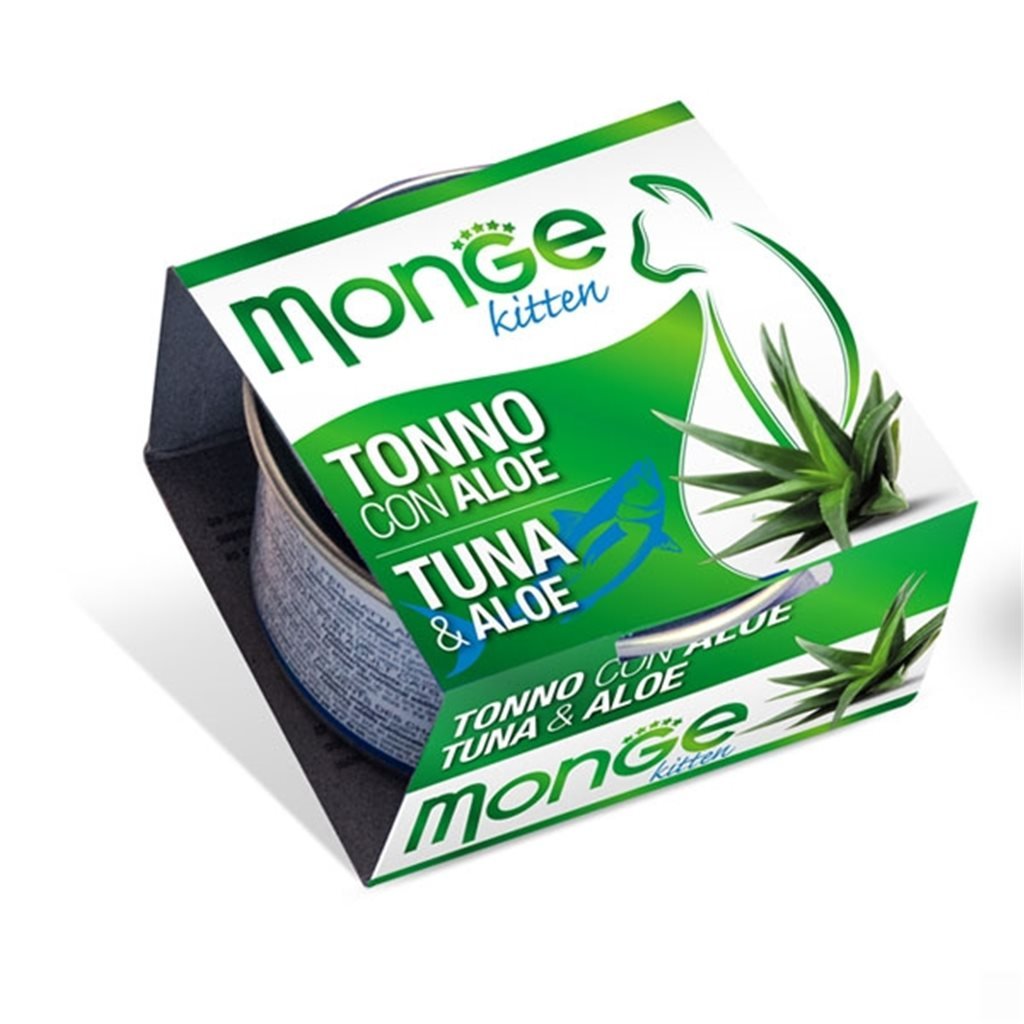 Monge 清新水果系列 - 吞拿魚+蘆薈 80g