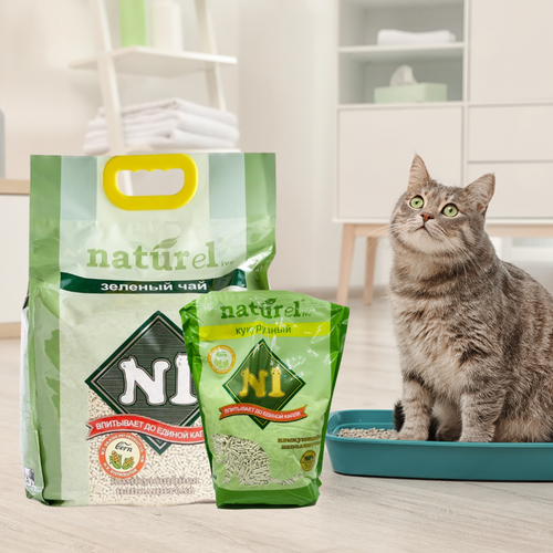 N1 天然玉米豆腐貓砂 (結砂)