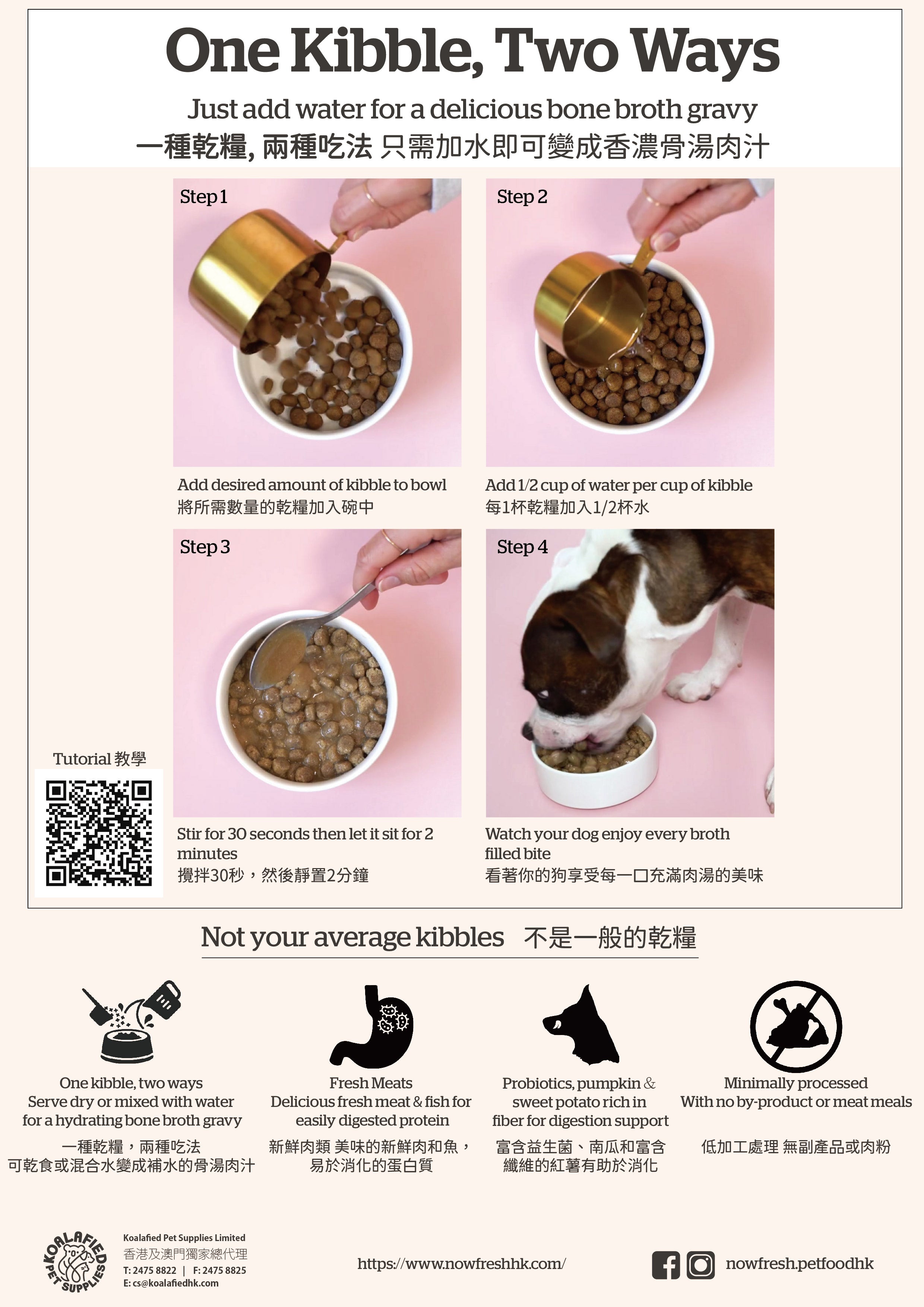 Now Good Gravy 成犬糧 (雞肉 / 三文魚 / 牛 3款口味)
