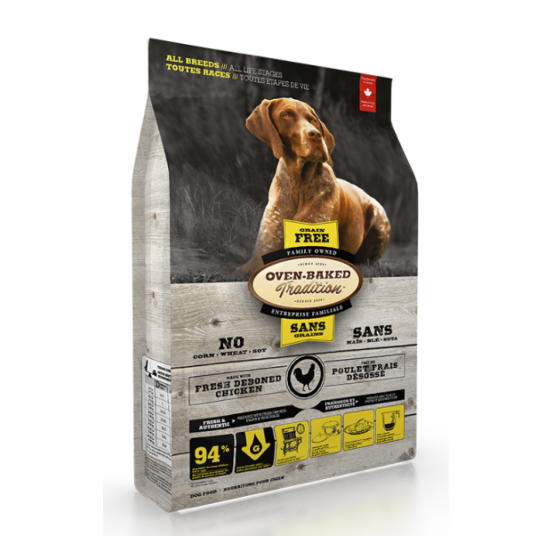 Oven-Baked (Dog) 無穀物狗糧 (大粒)