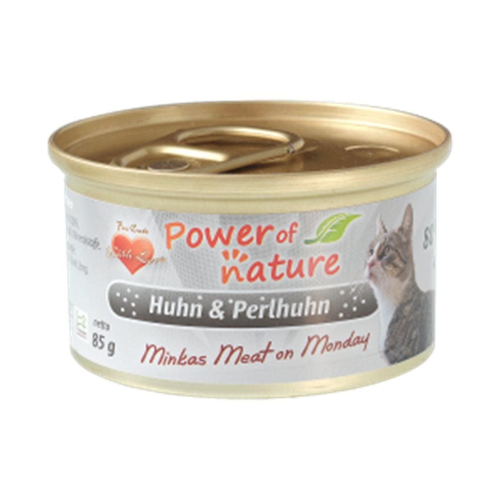 Power of Nature 星期一慕絲 (Huhn & Perlhuhn) 鴛鴦雞肉 85g (灰色) - 幸福站