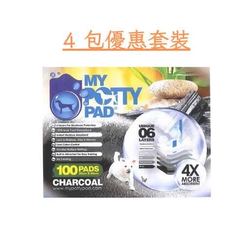MY POTTY PAD - 活性炭殿堂吸寵物尿墊