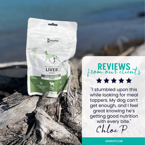 Kōrure Pets -紐西蘭冷凍脫水小食 50g (狗)