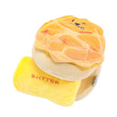 Woof² Buttered Pineapple Bun 2-in-1 Nose-work Pet Toy