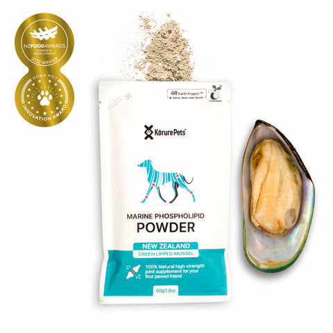 Kōrure Pets MP Powder-海洋磷脂綠唇貽貝粉 [GAGS高效關節粉-犬用]