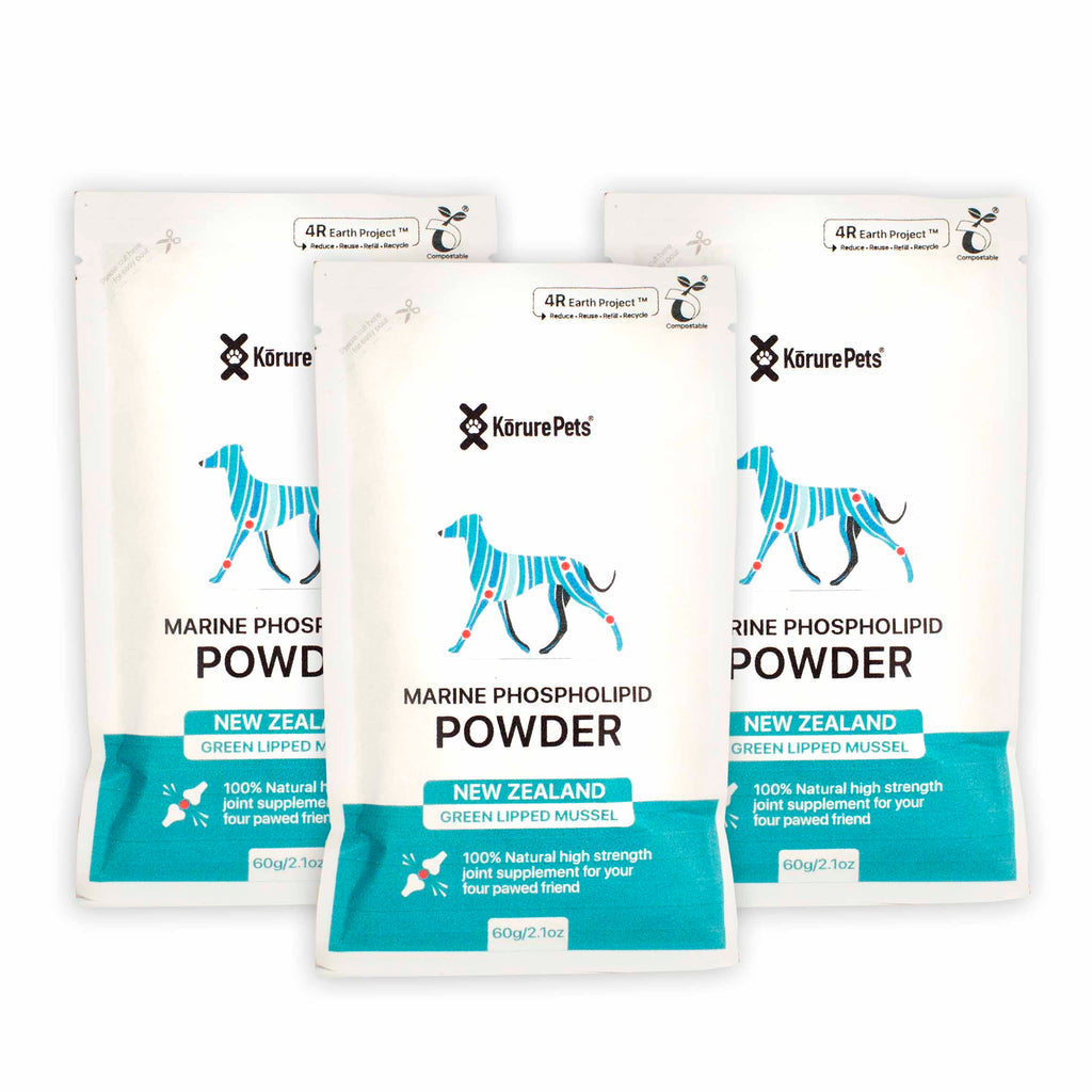 Kōrure Pets MP Powder-海洋磷脂綠唇貽貝粉 [GAGS高效關節粉-犬用]