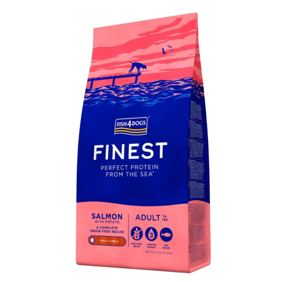 Fish4Dogs Finest Fish 無麩質 低敏 (成犬) 狗糧 (小粒)
