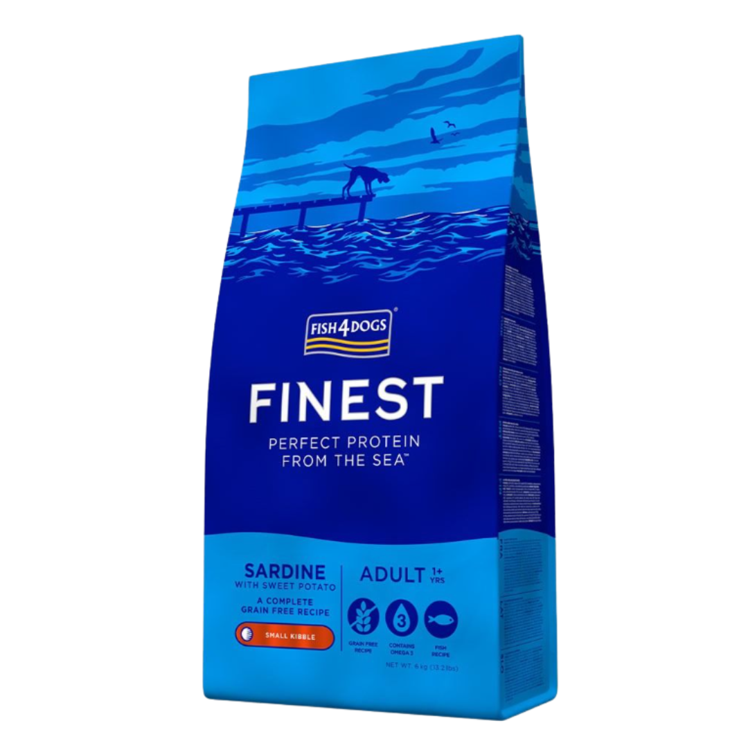 Fish4Dogs Finest Fish 無麩質 低敏 (成犬) 狗糧 (小粒)