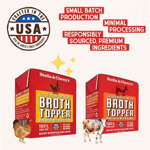 原箱 12 盒優惠 - Stella & Chewy's 狗狗佐餐肉湯