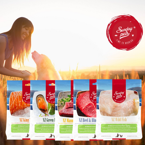 Sunday Pets Freeze-Dried Snacks 50g