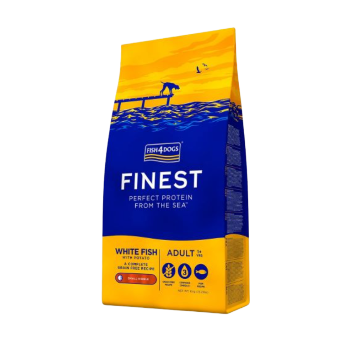 Fish4Dogs Finest Fish 無麩質 低敏 (成犬) 狗糧 (小粒)