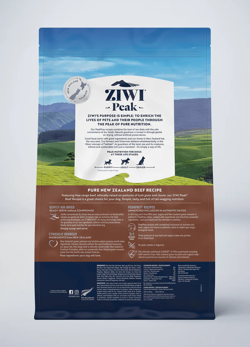 ZiwiPeak 無穀物 風乾脫水狗糧