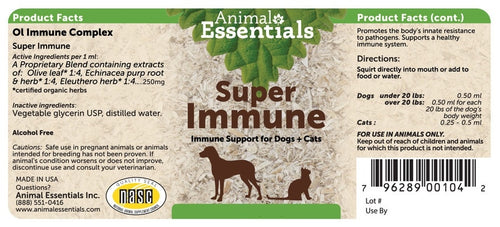 Animal Essentials - Super Immune (OL-lmmune) 治療養生草本系列 - 強化免疫系統配方 2oz