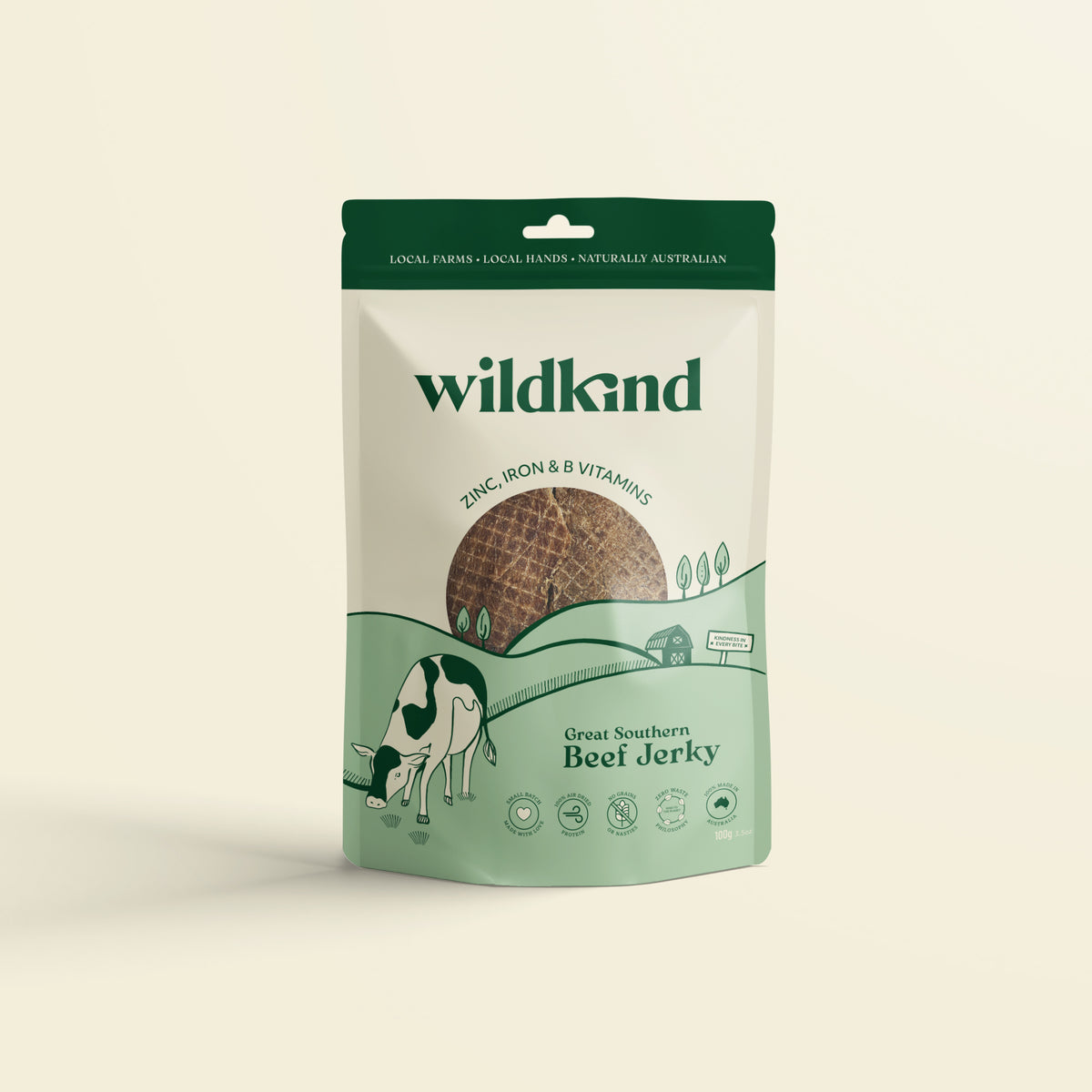 Wildkind Great Southern Beef Jerky 100g