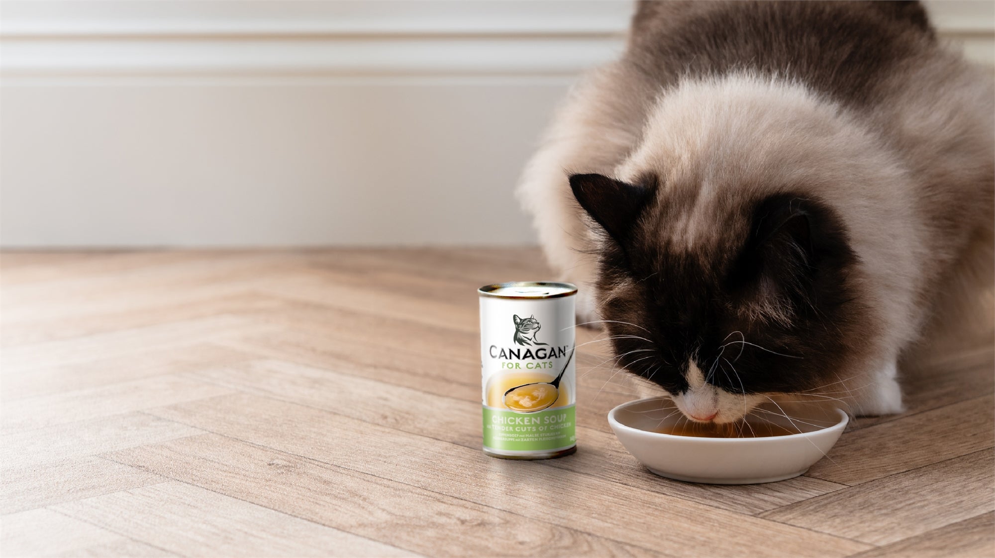 12 Cans Special Offer - Canagan Soup For Cat 140g