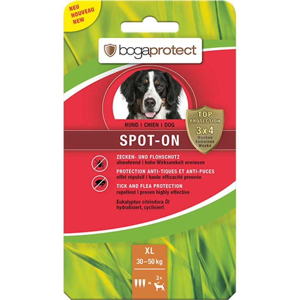 bogaprotect® Anti-Parasit Spot-on (DOG) 天然驅蝨滴頸劑 - 幸福站