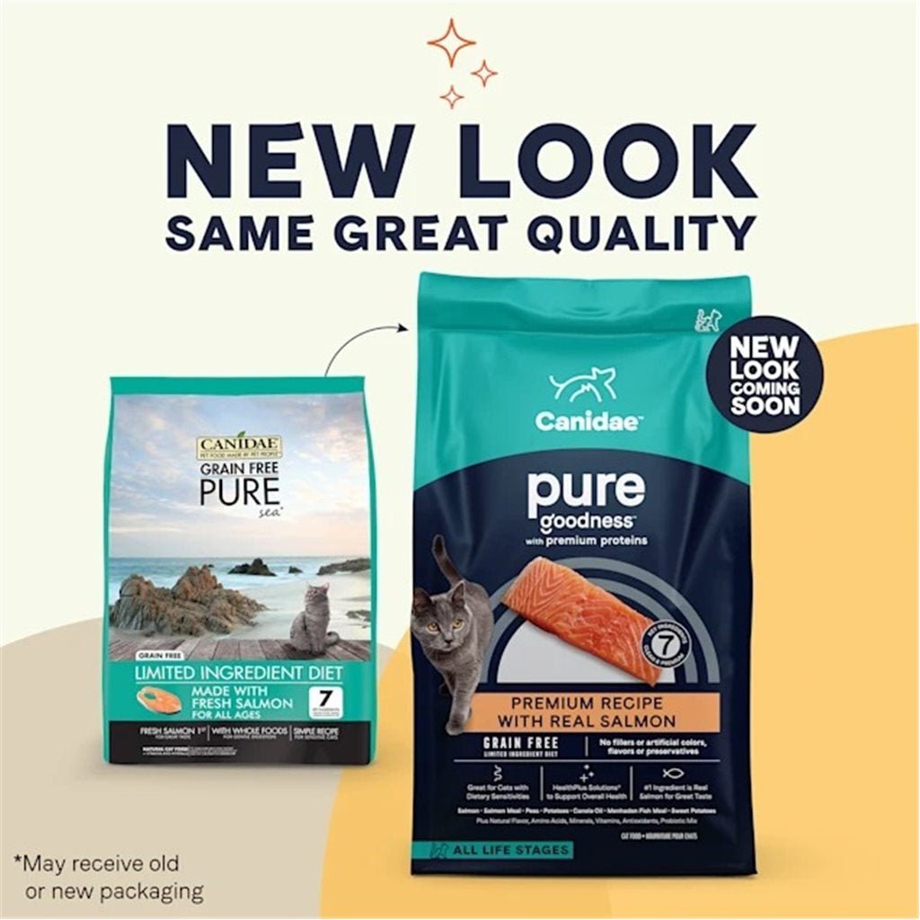 Canidae Pure Sea for Cats 無穀物 三文魚 貓乾糧 - 幸福站