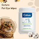 Cature 迦爵 植物精粹 銀離子抗菌 潔眼紙 100片裝 (4" x 4") - 幸福站