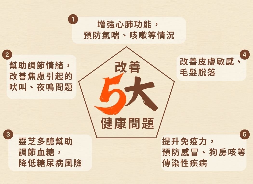 Cosset 愛寵健靈芝蟲草犬用肉粒配方 (滋味配方)