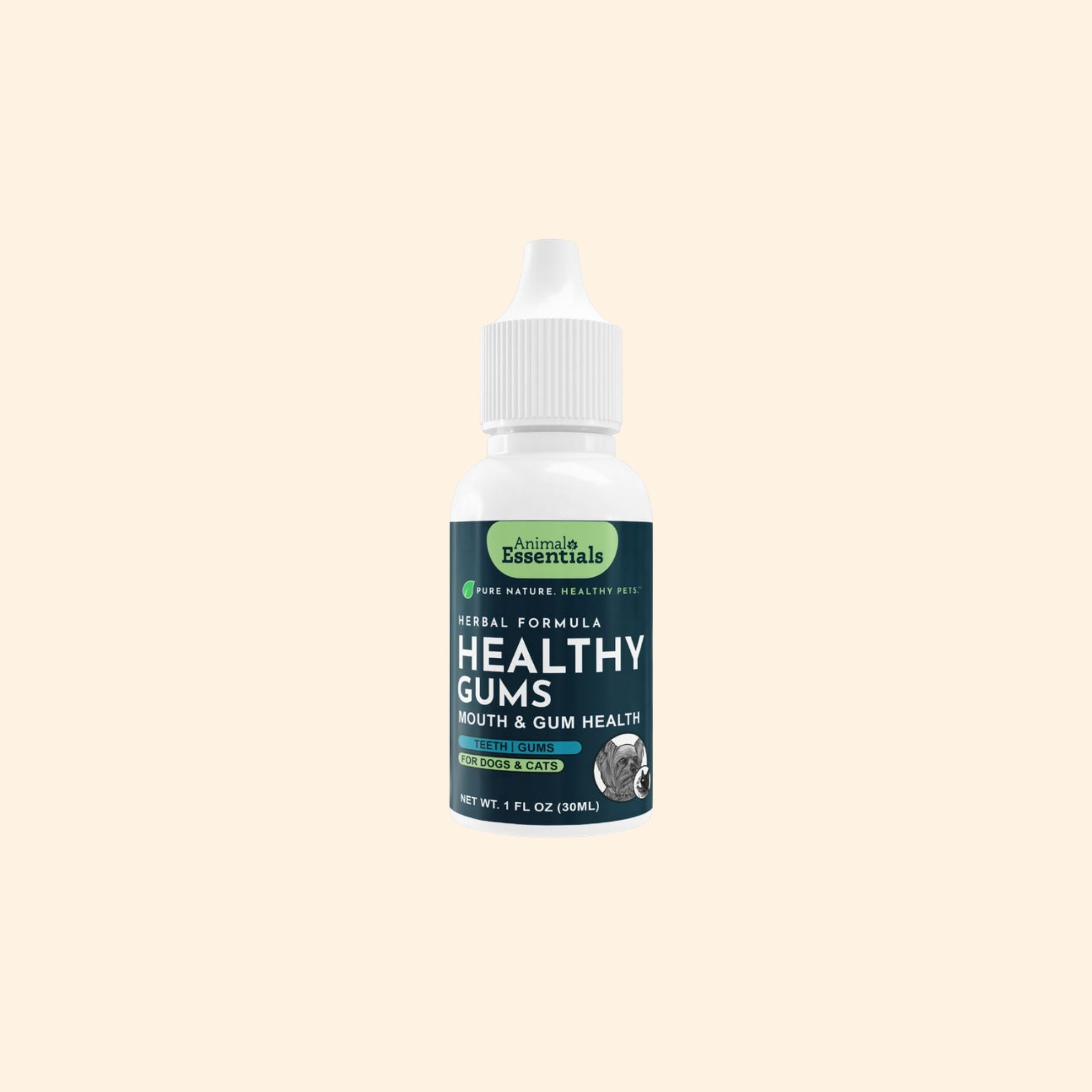 Animal Essentials™ Healthy Gums 草本 口腔 消炎滴劑 1oz