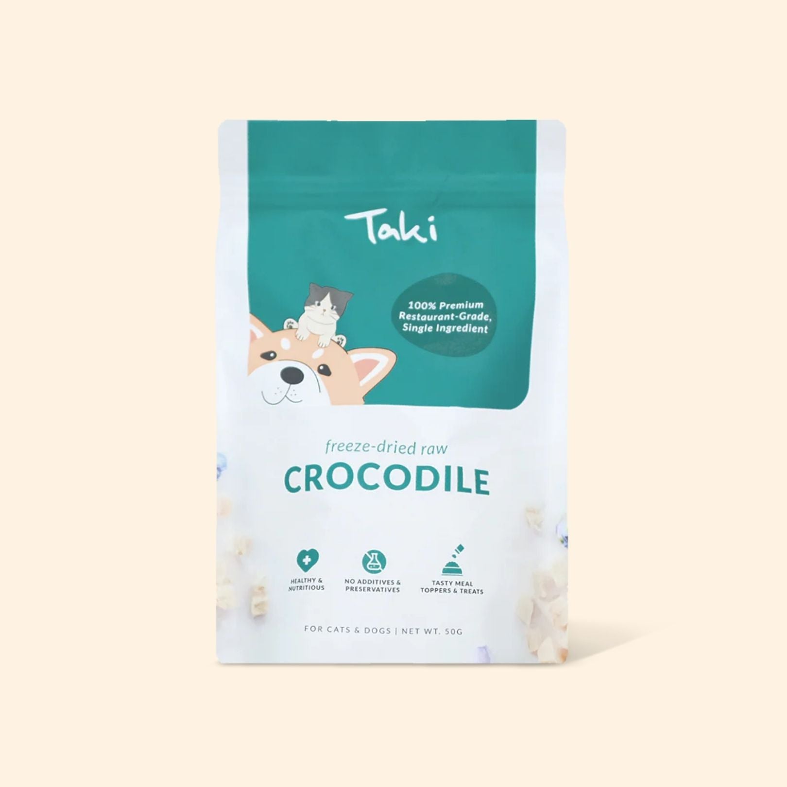 TAKI 鱷魚肉凍乾小食