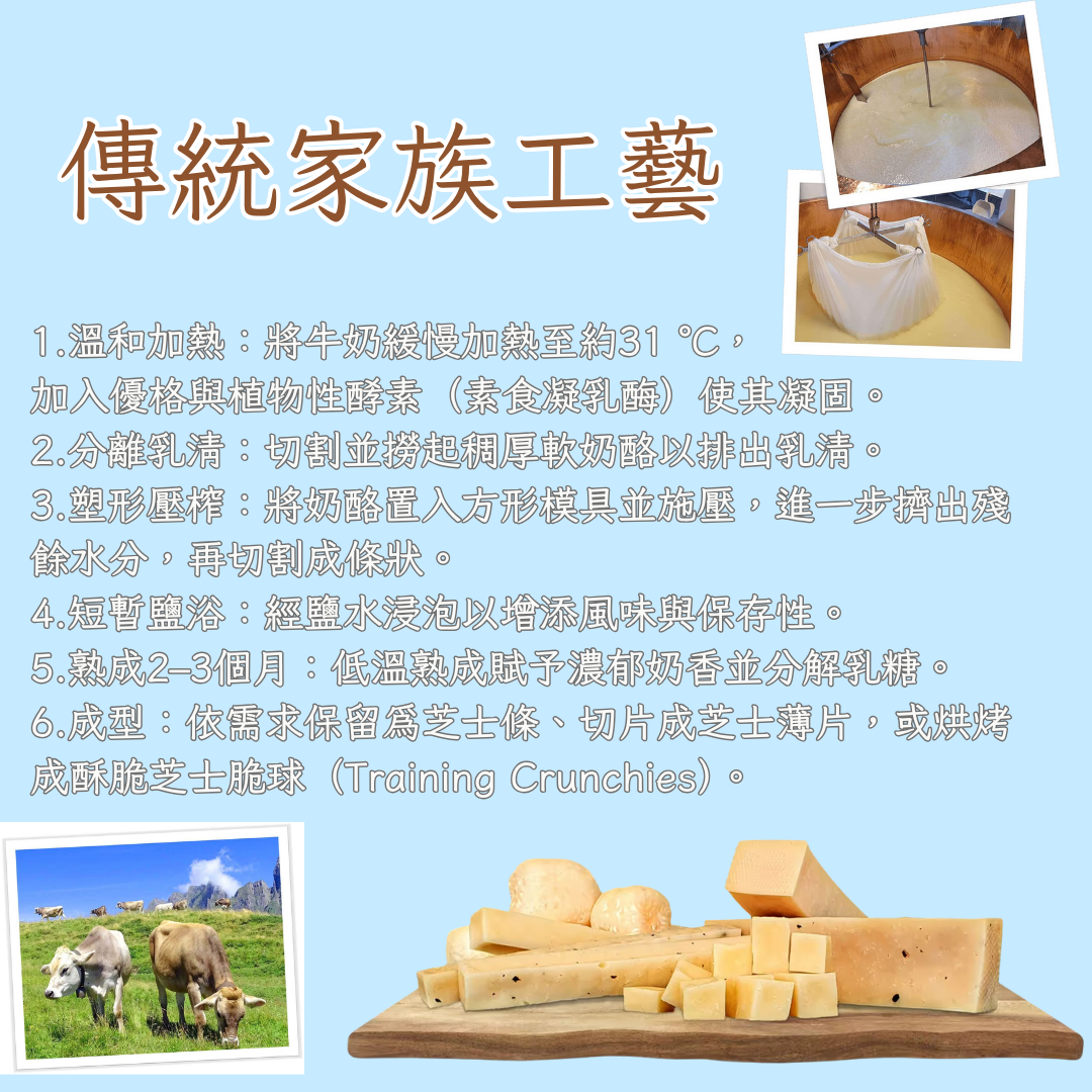 SWISSCOWERS® 瑞士製奶香芝士粒 80g