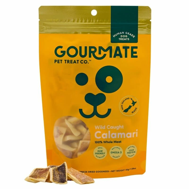 Gourmate 100% 紐西蘭野生鮮魷魚 45g (GMT04)