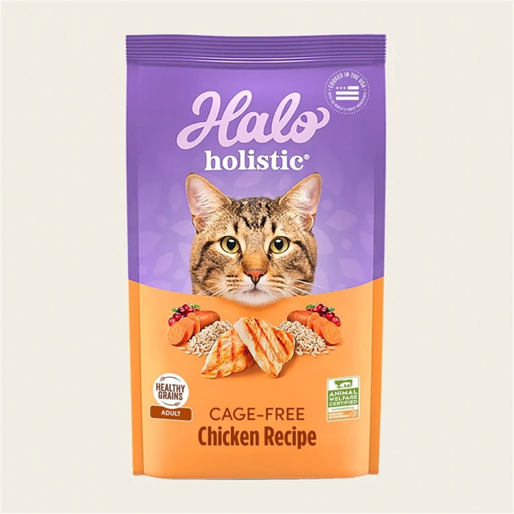 Halo - Holistic 成貓雞肉配方 10 lb (35220) - 幸福站