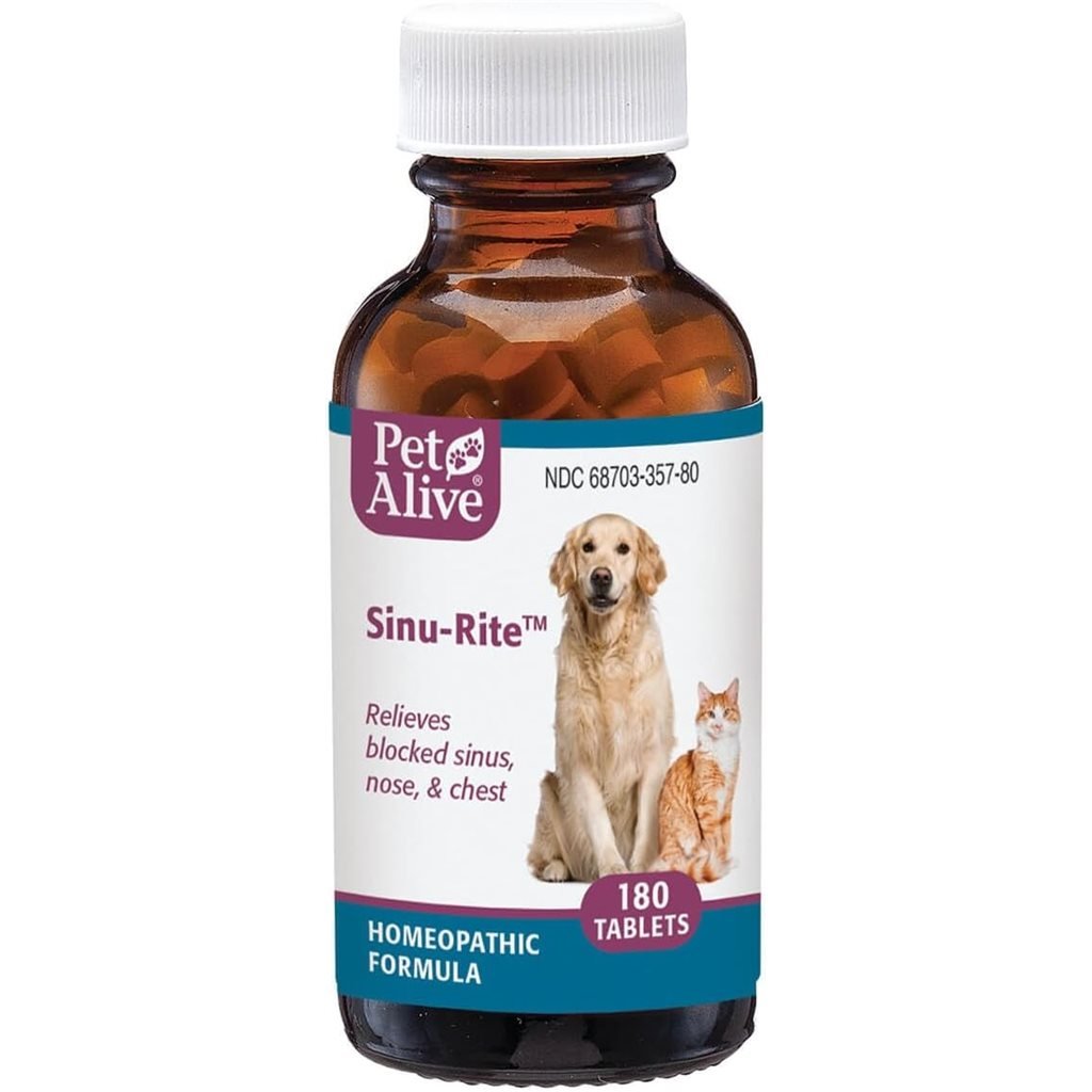 PetAlive - Sinu-Rite 針對急性鼻竇炎 180粒 - 幸福站