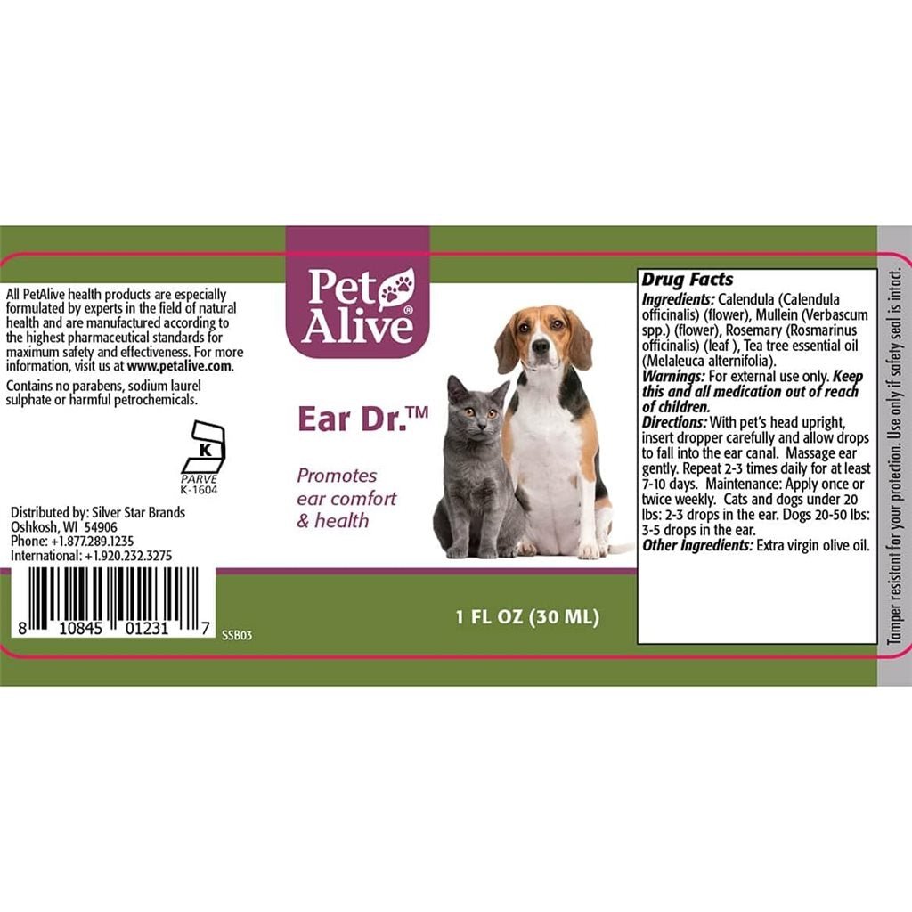 PetAlive - Ear Dr. 專門針對耳道感染 30ml (外用) - 幸福站