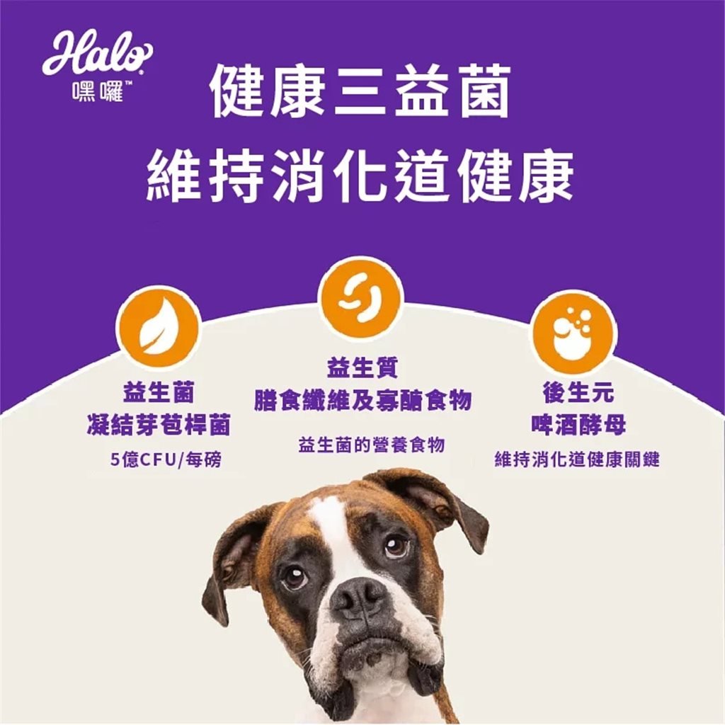 Halo - Holistic 雞肉糙米配方幼犬糧 10 lb (38120) - 幸福站