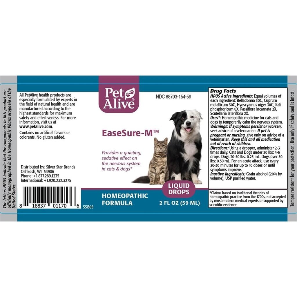 Petalive - EaseSure-M 維持神經系統平衡 59ml - 幸福站