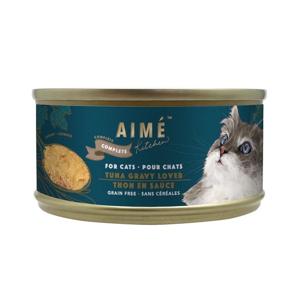 24 罐優惠套裝 - Aime Kitchen - Tuna Gravy Lover 特濃魚汁熬鮮吞拿魚貓罐 75g (TTA75) - 幸福站