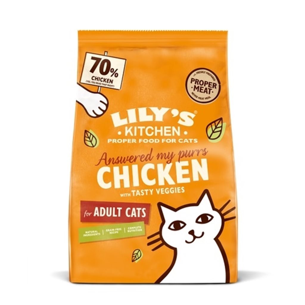 Lily's Kitchen - 無穀物滋味雞肉低磷成貓乾糧 2 kg (BCDDC2KG)