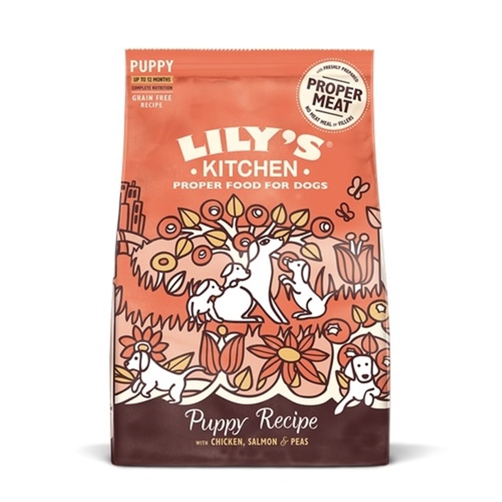 Lily's Kitchen - 無穀物幼犬三文魚雞肉狗乾糧 2.5 kg (BDPDC25) - 幸福站