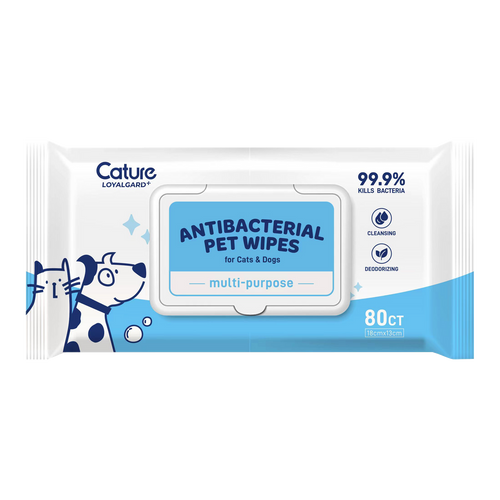 Cature 迦爵 植物精粹抗菌濕紙巾 80片裝