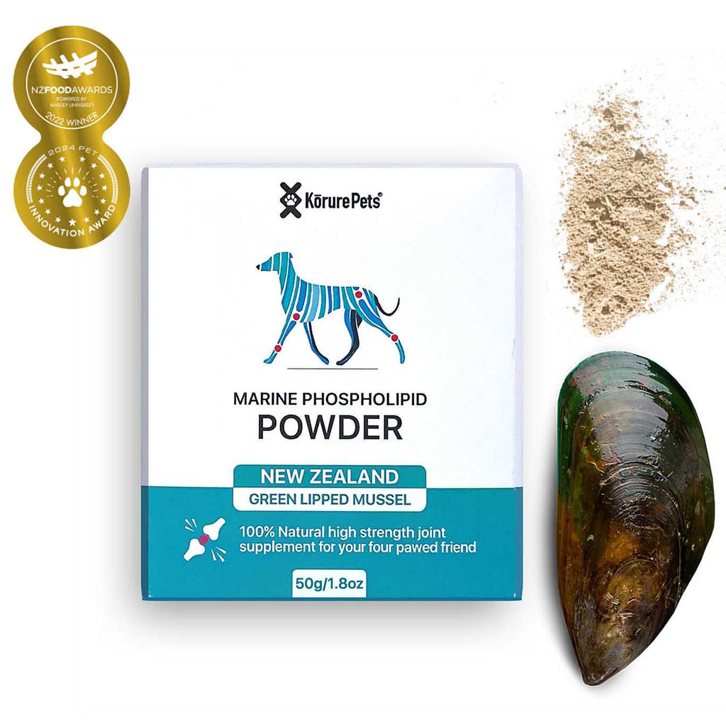 Kōrure Pets MP Powder-海洋磷脂綠唇貽貝粉 [GAGS高效關節粉-犬用]