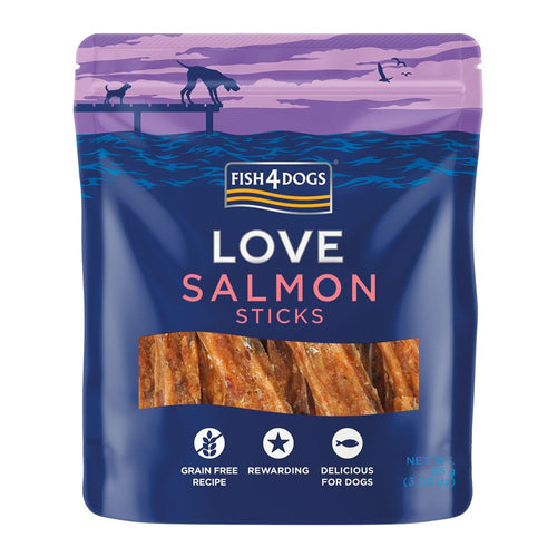 Fish4Dogs - Salmon Sticks 100% Salmon 85g