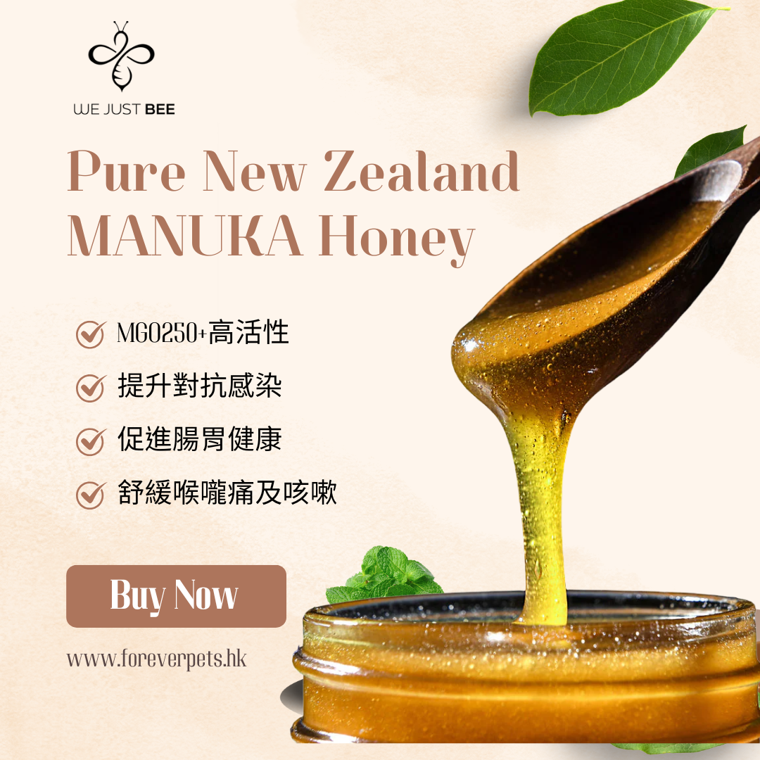 We Just Bee Manuka Honey MGO250+ for Dogs 250g