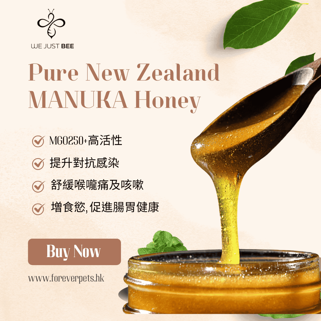 We Just Bee Manuka Honey MGO250+ for Dogs 250g
