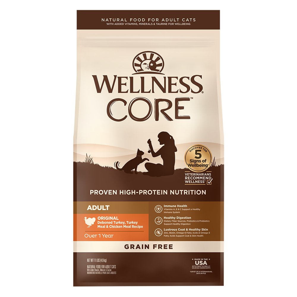 Wellness Core 無穀物貓用配方 - 火雞拼雞肉 - 幸福站